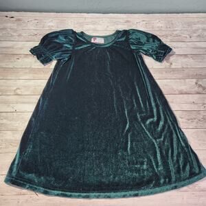 Singers Company Little Girl's Velvet Dress Size 6